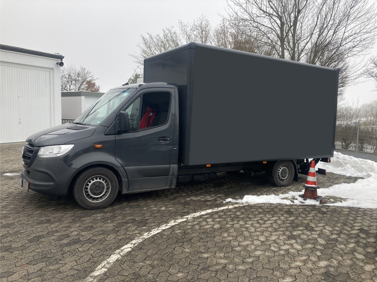 POL-OH: Zwangsdiät für Kleintransporter - Gesamtgewicht deutlich überschritten