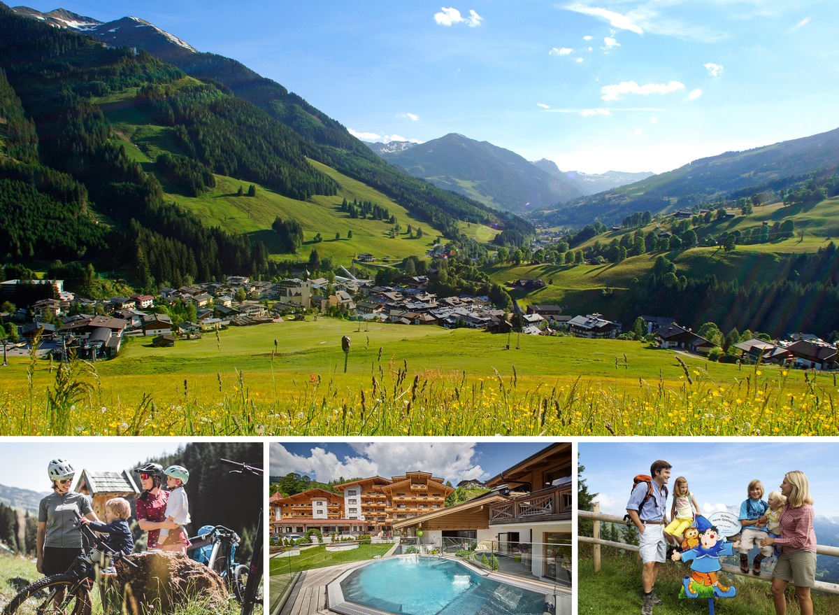 Ideal für Familien mit Kleinkindern ist ein Herbsturlaub in Saalbach Hinterglemm