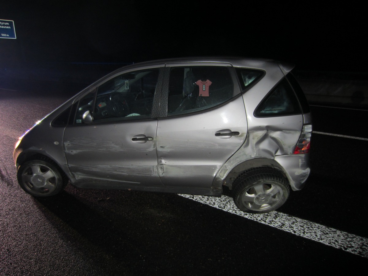 FW-MH: A 40: Verkehrsunfall mit einer verletzten Person #fwmh