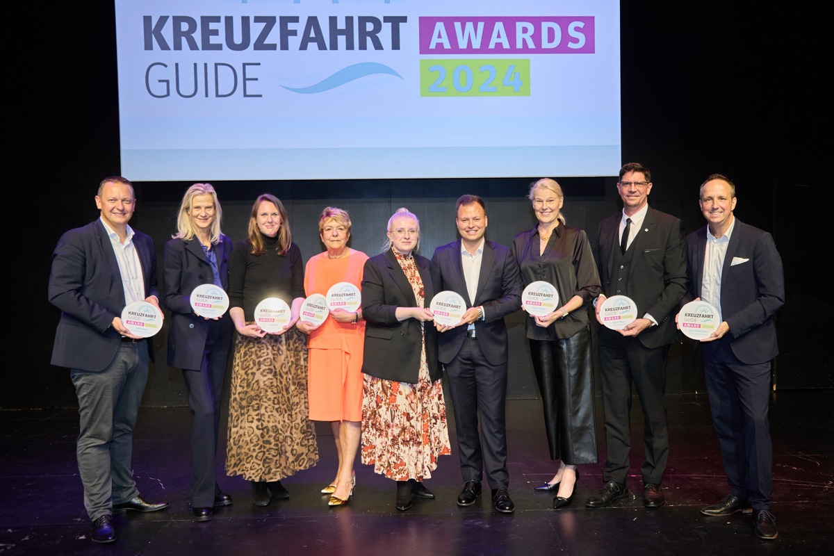 Kreuzfahrt Guide Awards 2024 / Expertenjury kürt die herausragendsten Schiffe des Jahres