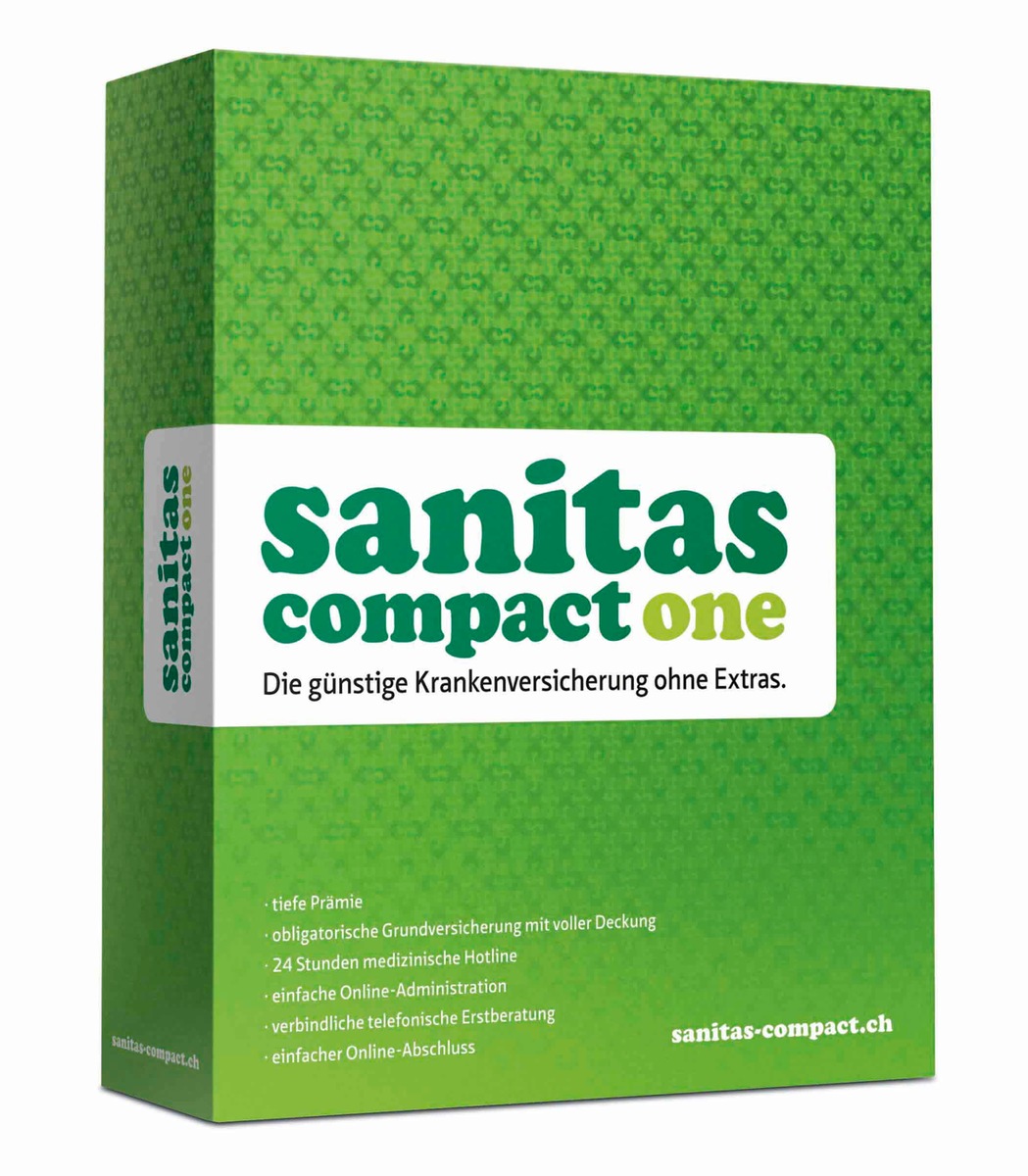 Sanitas lance sa nouvelle assurance maladie Compact One