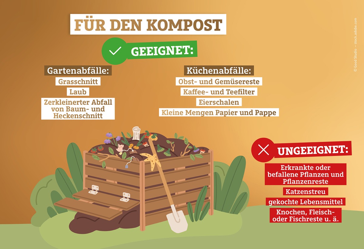 Torffrei Gärtnern mit Kompost: Das Gold des Gartens als Klimahelfer