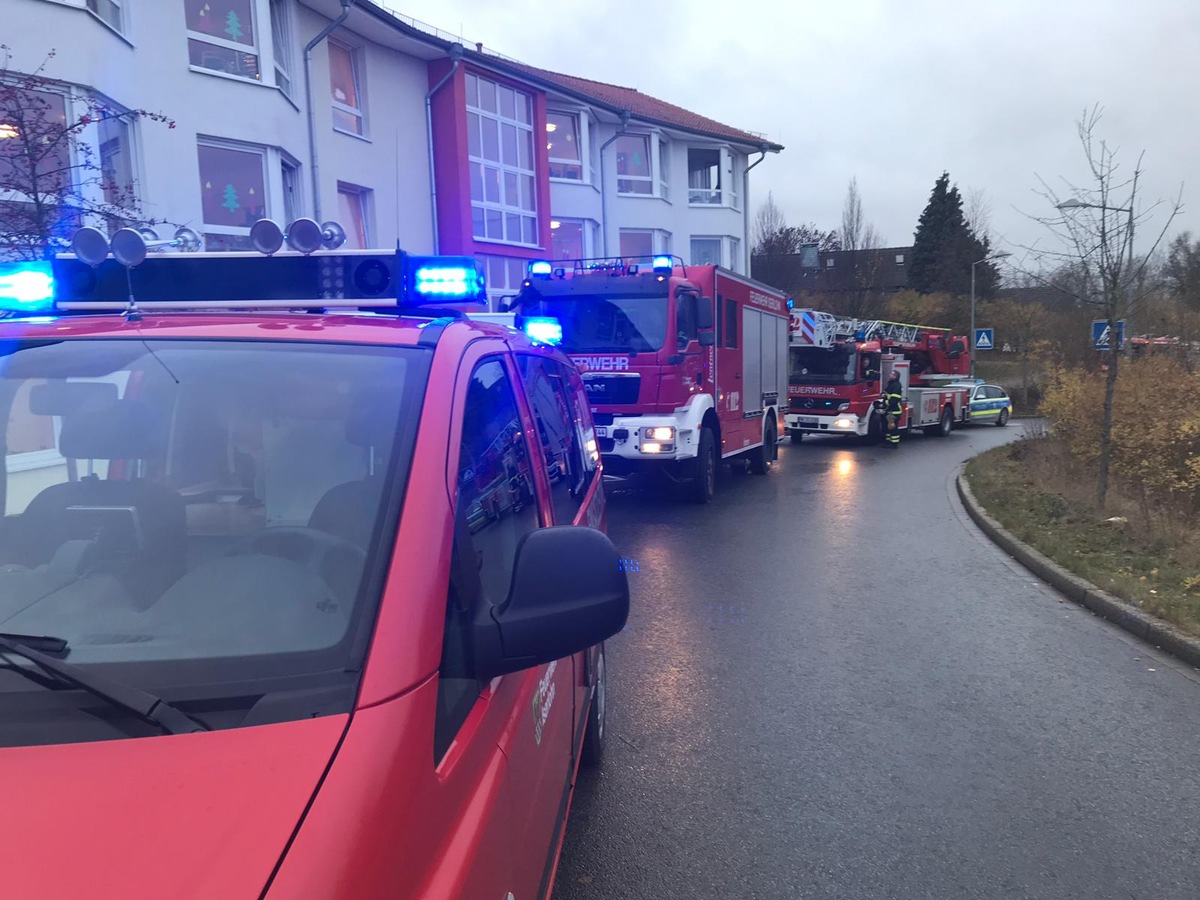 FW-MK: Brand in einer Senioren Residenz