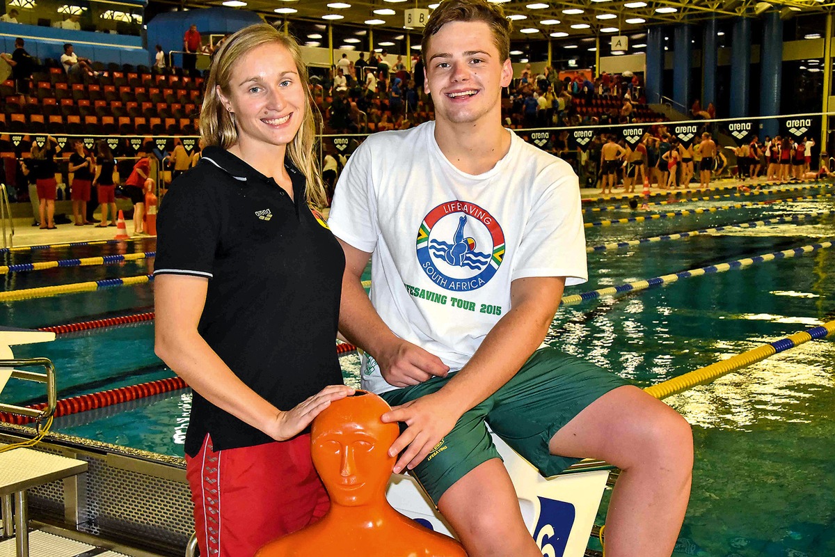 Internationaler Deutschlandpokal im Rettungsschwimmen / Weltweite Gemeinschaft der Rettungsschwimmer beim Wettbewerb der DLRG