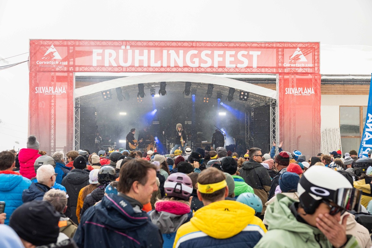 Schneereicher Saisonabschluss: The Baseballs rocken den Corvatsch