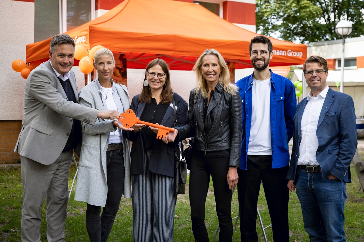 Kreativ- und Therapiewerkstatt &quot;ORANGE PROJECT Berlin&quot; für das Kinder- und Jugendhilfezentrum Neukölln / Hoffmann Group Foundation unterstützt das EJF mit über 200.000 Euro