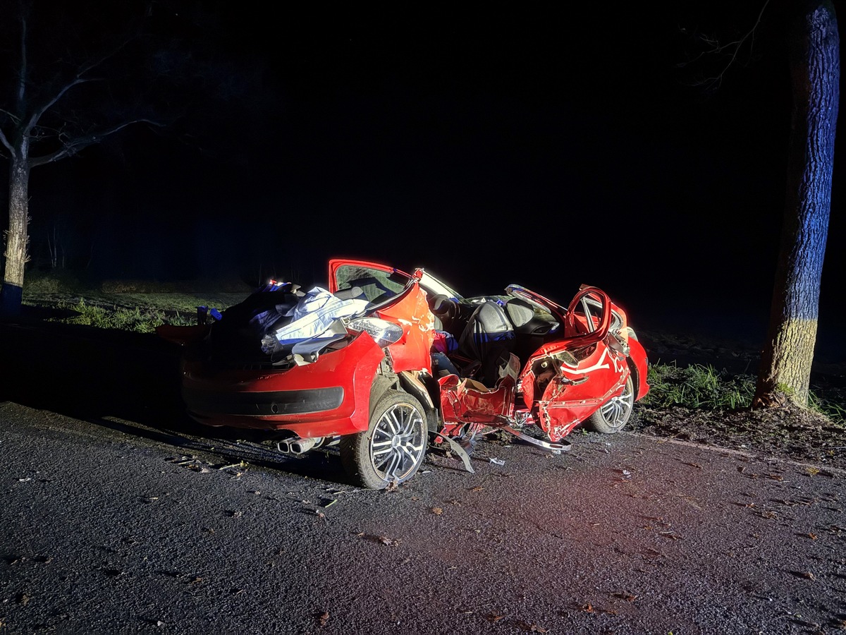 POL-OL: +++ Westerstede, OT Westerloy: Verkehrsunfall mit schlimmen Folgen +++