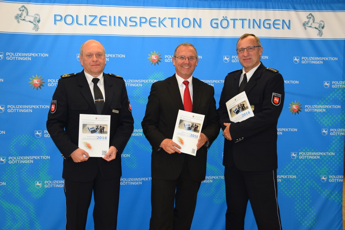 POL-GOE: Vorstellung des Sicherheitsberichtes 2016 der Polizeidirektion Göttingen durch Präsident Uwe Lührig