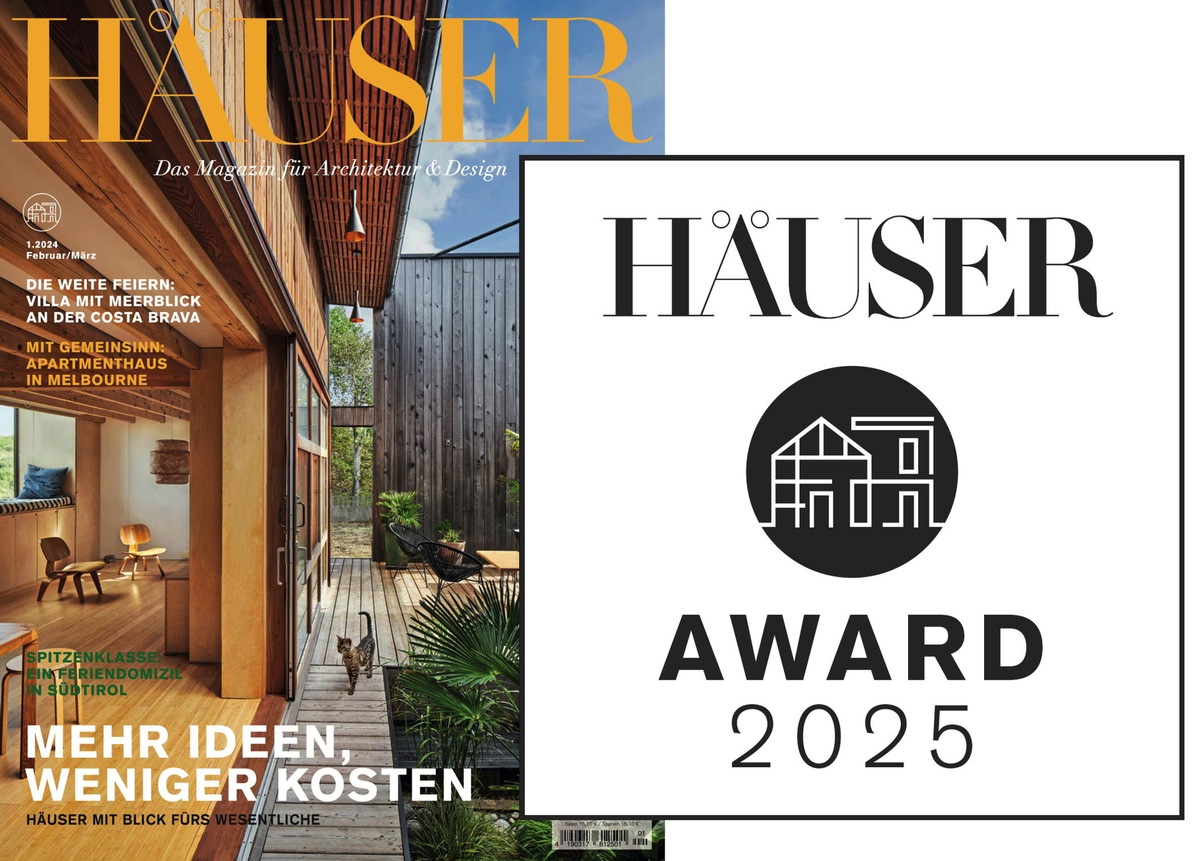 The 2025 HÄUSER-AWARD: simply good houses / The search is on for individual detached houses that are suitable for everyday life