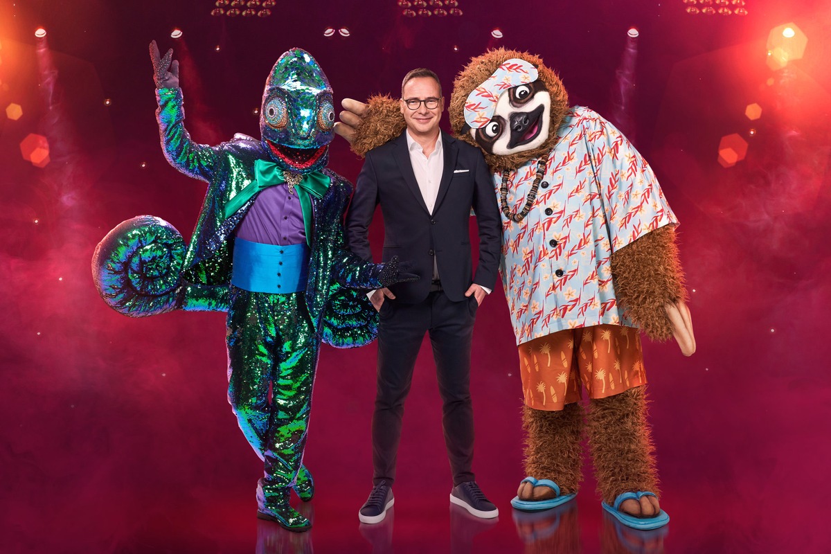 Aufwachen, Faultier! It&#039;s Showtime, Chamäleon! ProSieben präsentiert die ersten &quot;The Masked Singer&quot;-Masken 2020