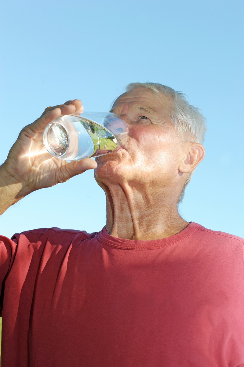 Durst: Wenn es dem Körper an Wasser mangelt