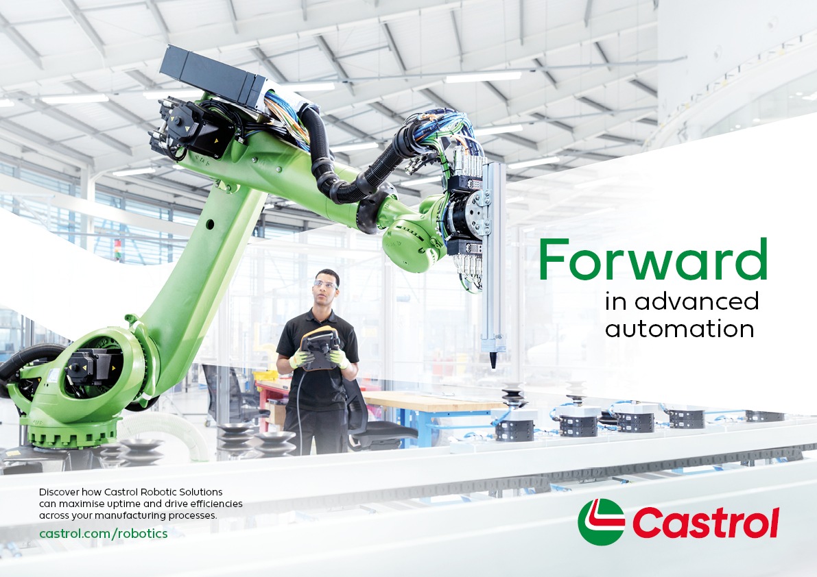 ***Castrol ist als Hauptaussteller auf der automatica vom 27. bis 30. Juni in München***