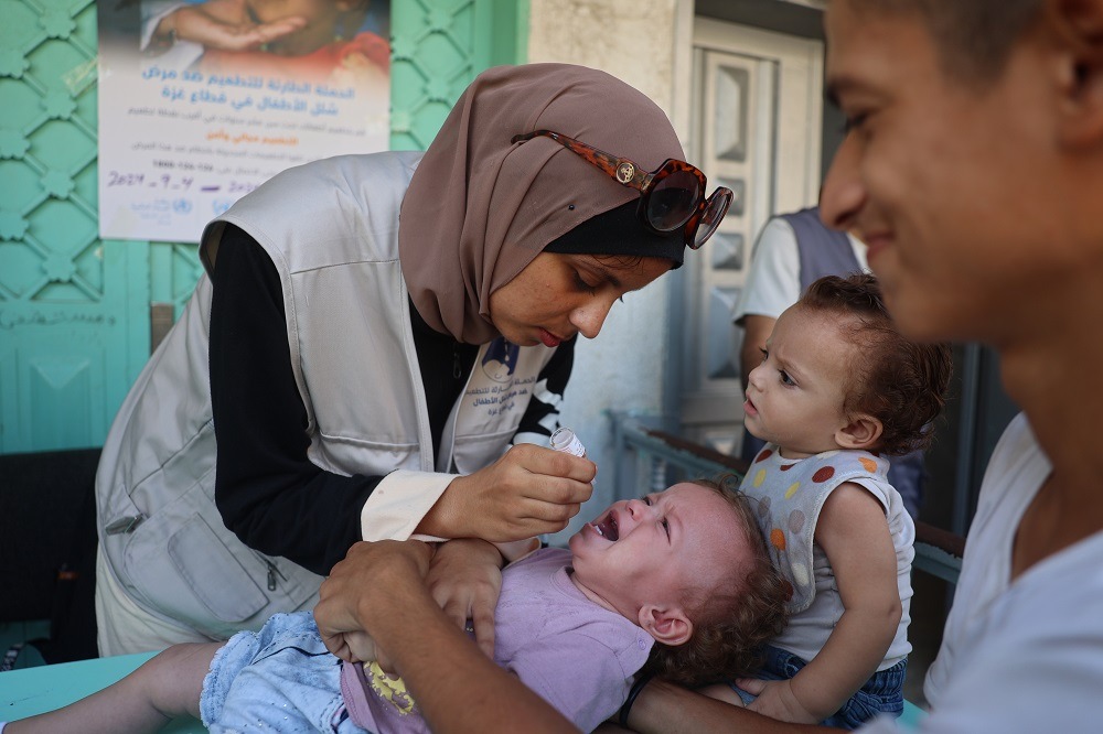 Impfungen gegen Polio in Gaza: “Eine der gefährlichsten und schwierigsten Impfkampagnen der Welt”