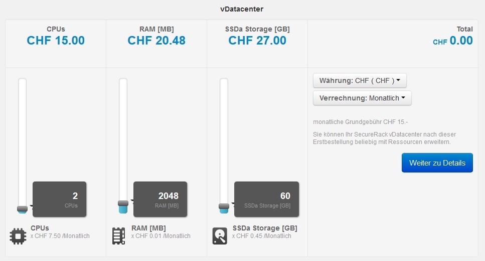 Höchste Sicherheit mit SecureRack vDatacenter / Backbone Solutions AG lanciert unter dem Namen SecureRack ein neues Cloud Produkt (BILD)