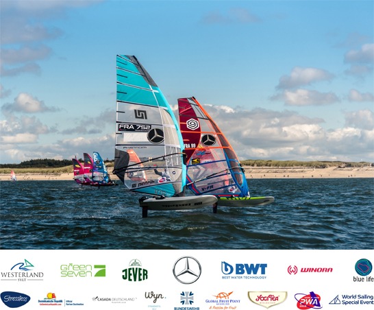 Sebastian Kördel vom Bodensee weiter in den Top Ten an Tag 9 des Mercedes-Benz Windsurf World Cup Sylt 2019