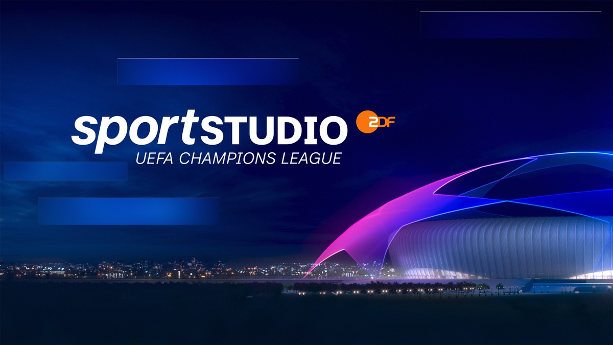 Saisonstart für &quot;sportstudio UEFA Champions League&quot; im ZDF