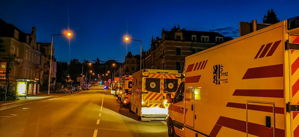 FW Dresden: Informationen zum Einsatzgeschehen der Feuerwehr Dresden an diesem Wochenende (2.-4. Juli 2021)