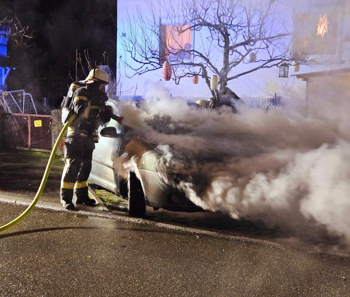 FW-Radolfzell: Fahrzeugbrand und weitere Einsätze