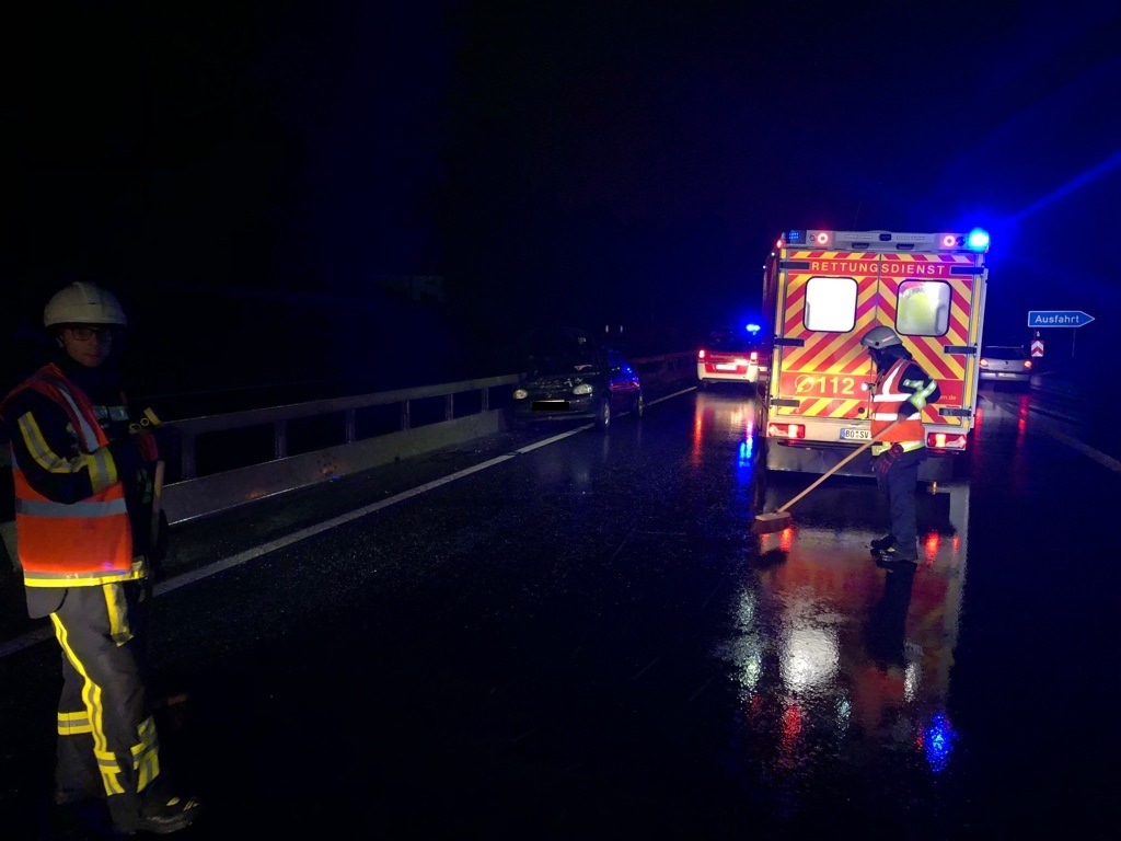 FW-BO: Zwei Verkehrsunfälle auf der A40