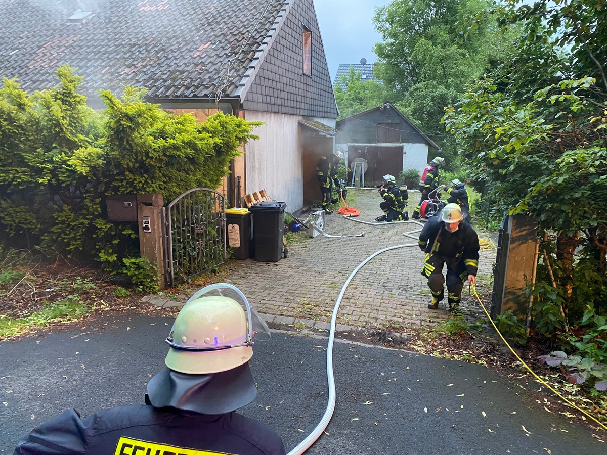 FW-DO: Kellerbrand im Einfamilienhaus