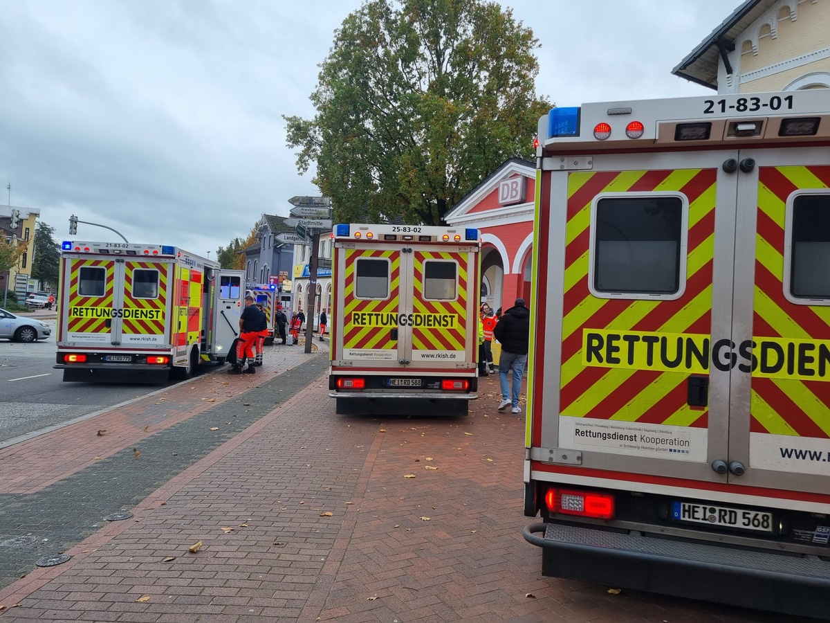 RKiSH: Rangierunfall im Bahnhof Itzehoe