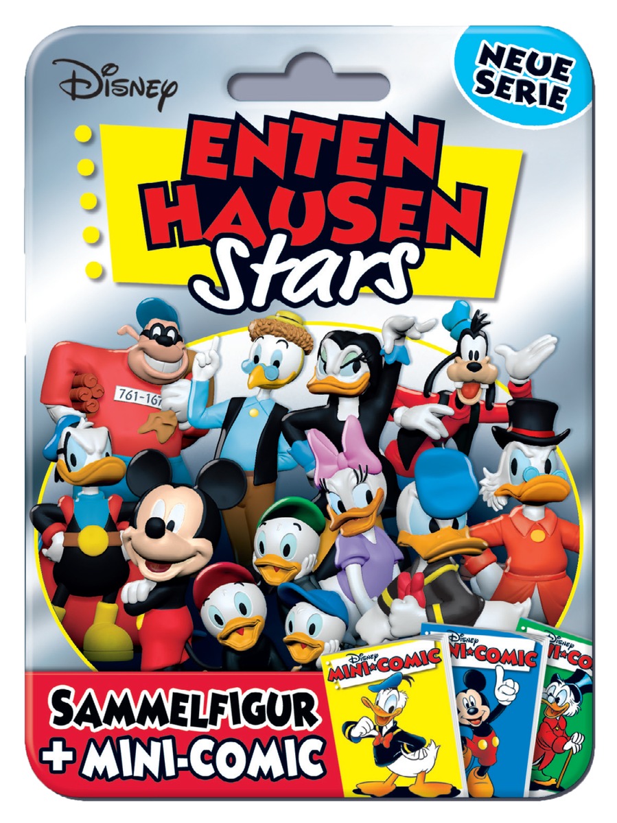 Donald Duck für alle! Die Stars aus Entenhausen als Sammelfiguren