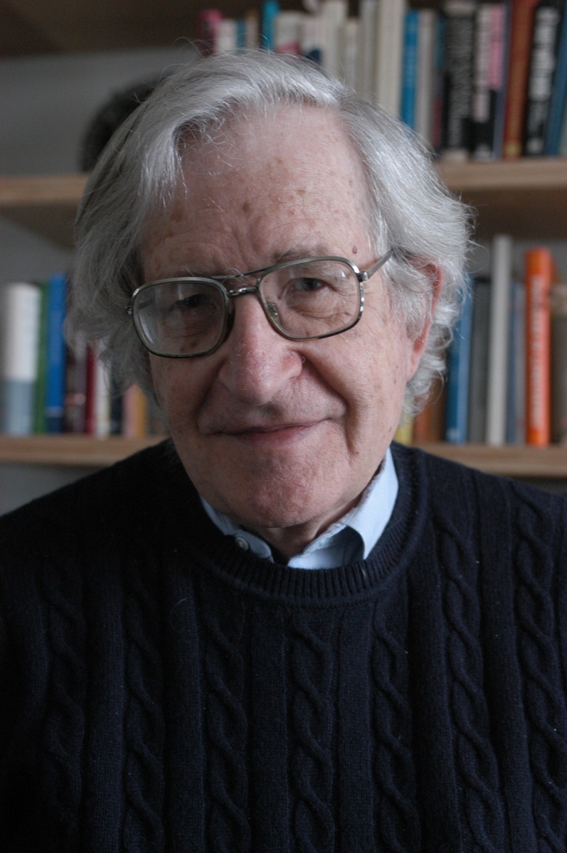 Der bedeutende Gesellschaftskritiker Noam Chomsky zu Gast am ZKM Karlsruhe (FOTO)