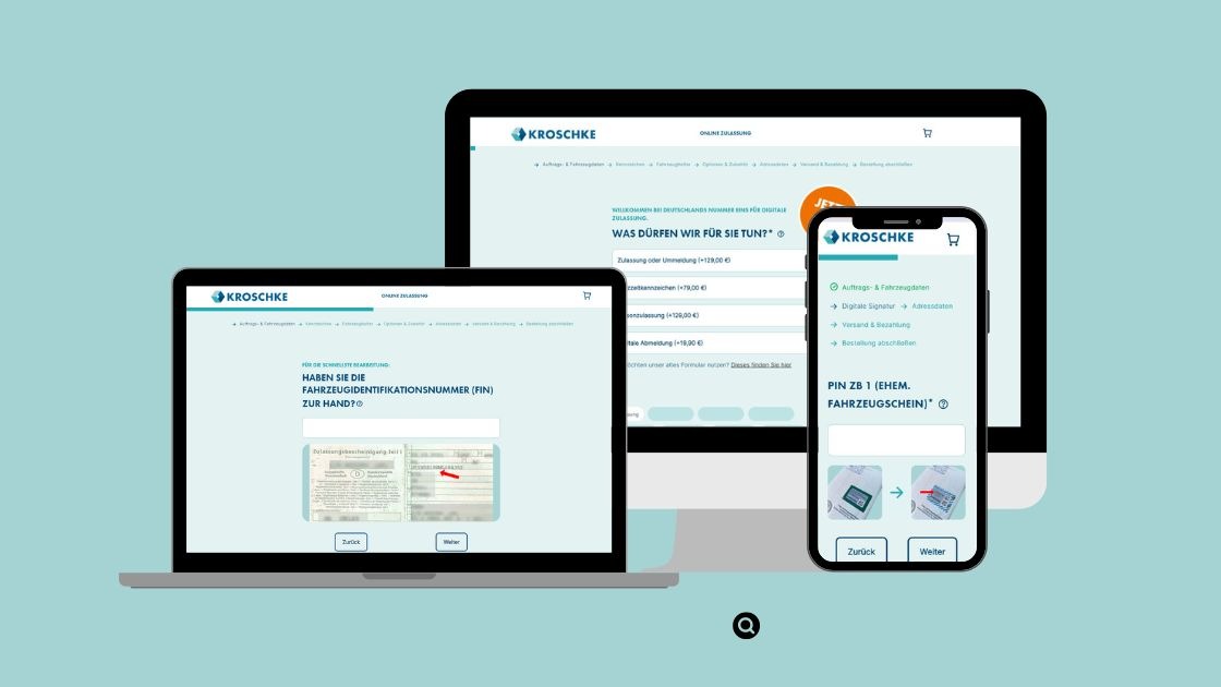 Online-Zulassung: Mit Kroschke jetzt noch einfacher und schneller Autos zulassen