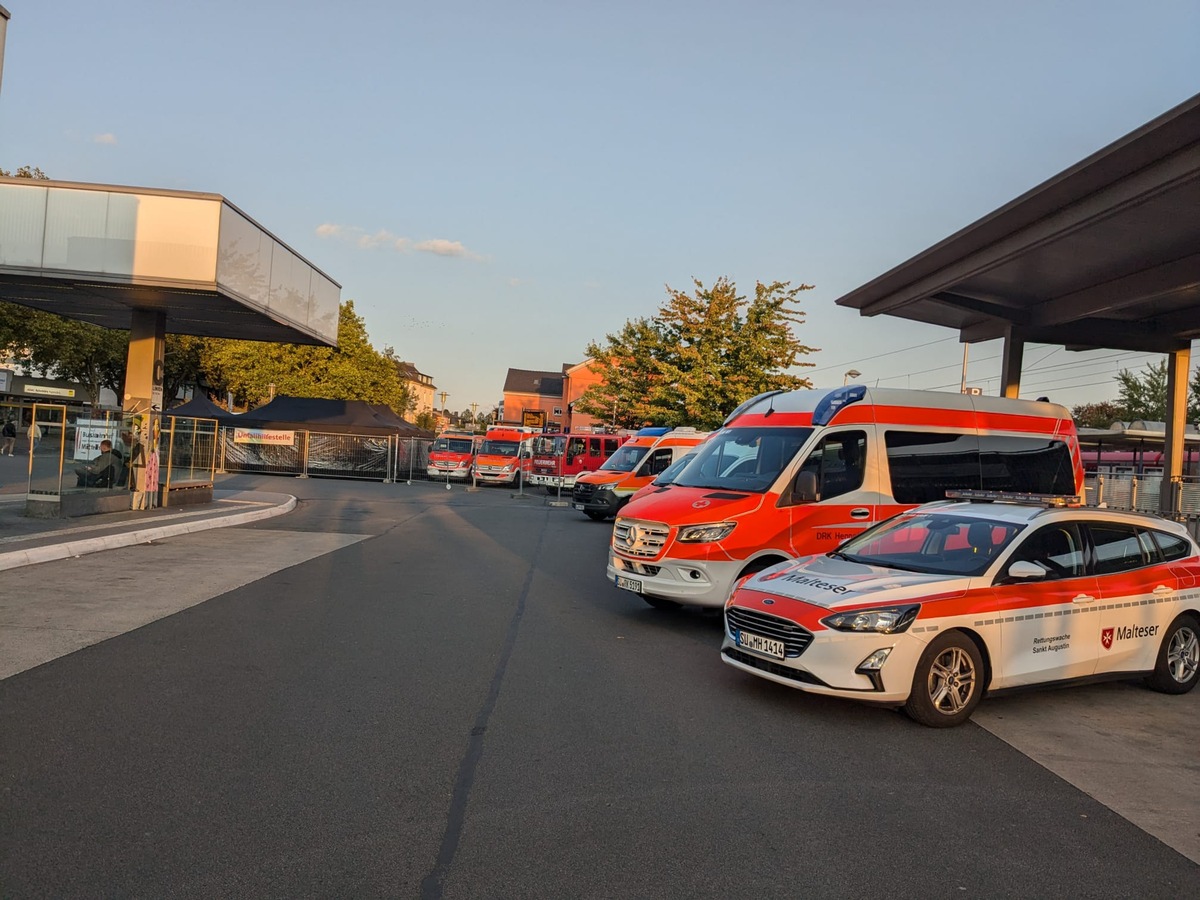 FW Hennef: Stadtfest in Hennef: Feuerwehr einsatzbereit rund um die Uhr