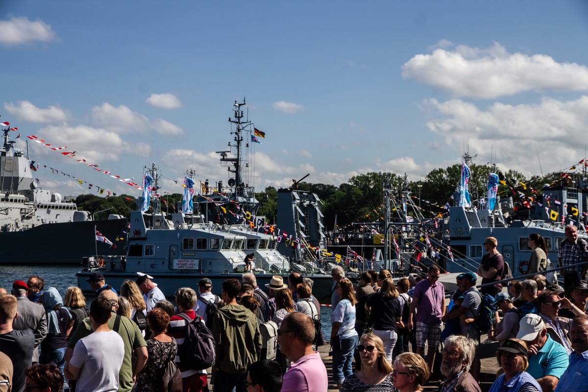 Marine erleben auf der Kieler Woche