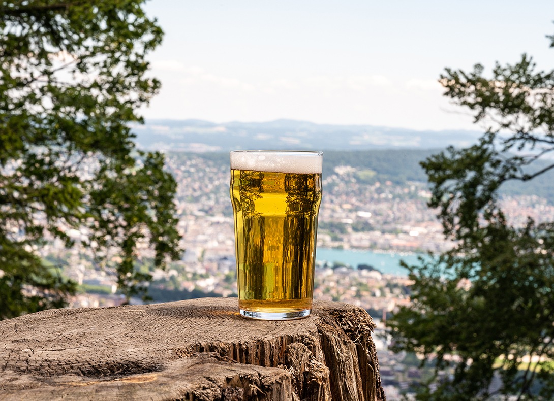 Bier degustieren und wandern auf dem Uetliberg