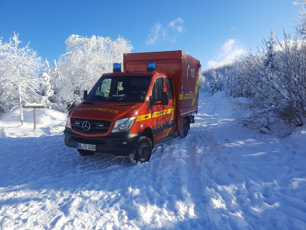 FW-OG: Winterlicher Einsatzmarathon in Offenburg