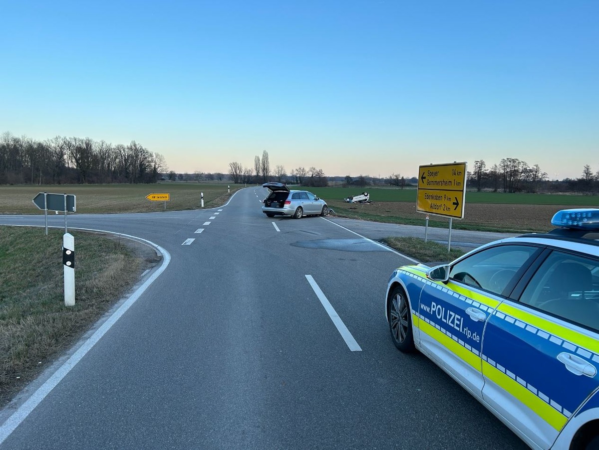 POL-PDLD: Verkehrsunfall mit Personenschaden