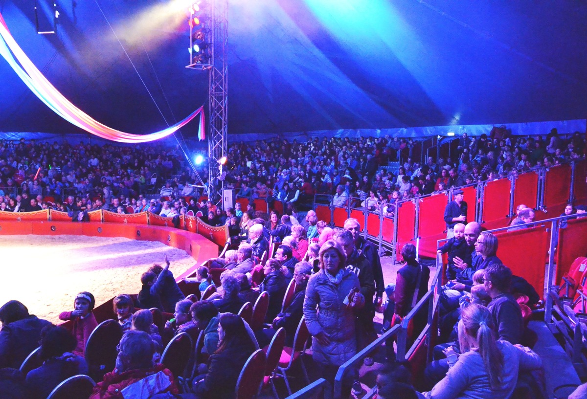 Aktionsbündnis &quot;Tiere gehören zum Circus&quot; erhebt schwere Vorwürfe gegen die grün-schwarze Koalition im Darmstädter Stadtparlament (BILD)