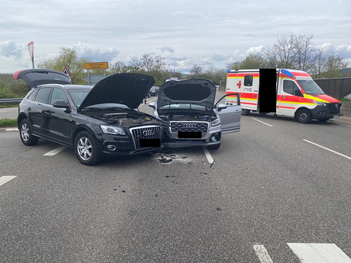 POL-PDNW: Bad Dürkheim - Verkehrsunfall mit Verletzten