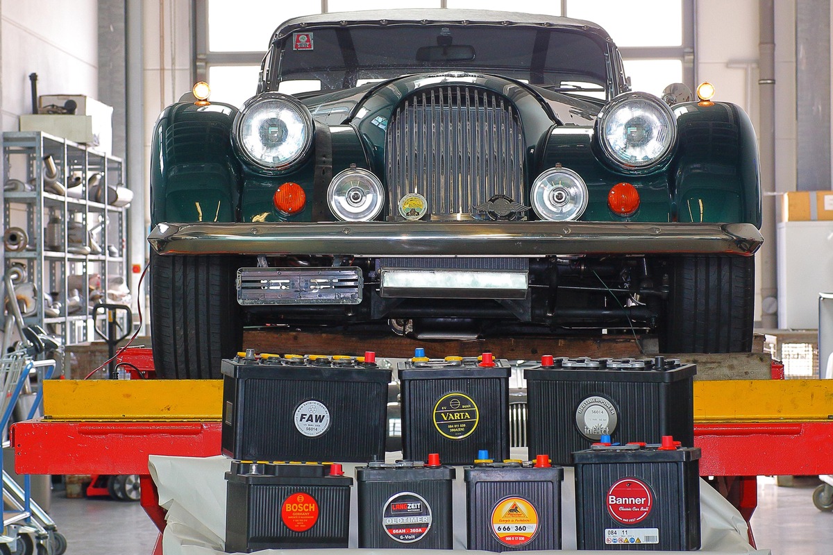 GTÜ testet acht Oldtimer-Batterien