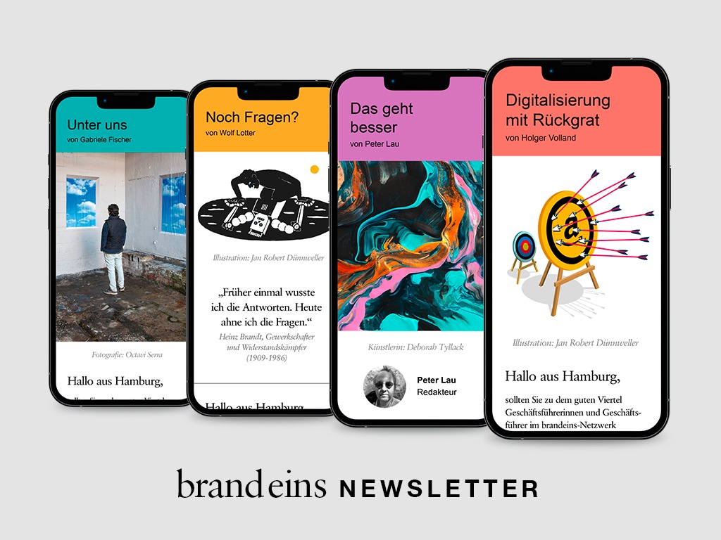 Neue Newsletter-Reihe von brand eins