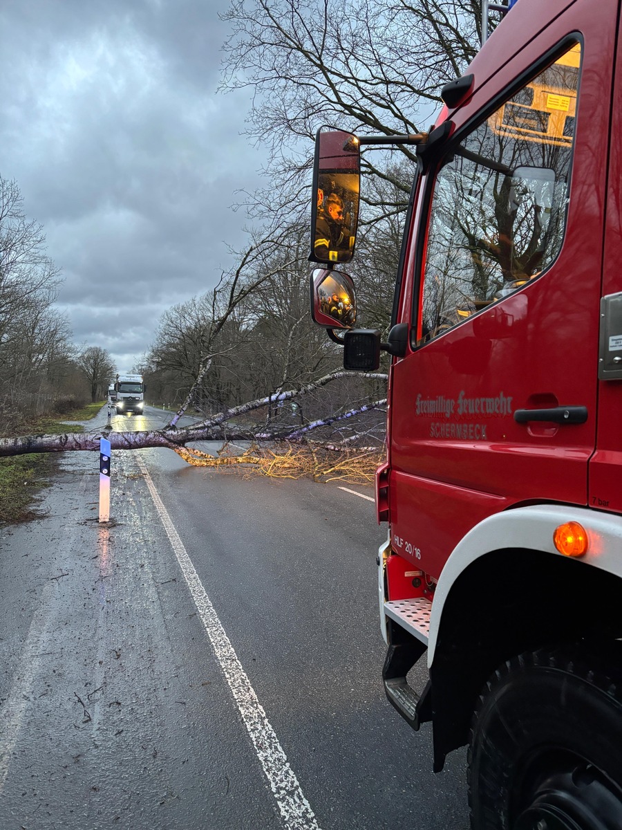 FW-Schermbeck: Einsätze am 06.01.25