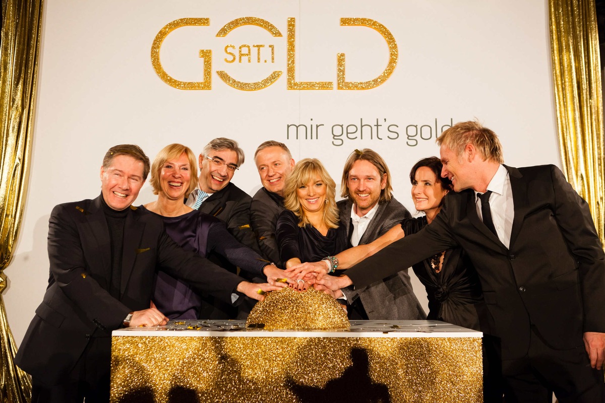 SAT.1 Gold ist auf Sendung! Große Startparty in München (BILD)