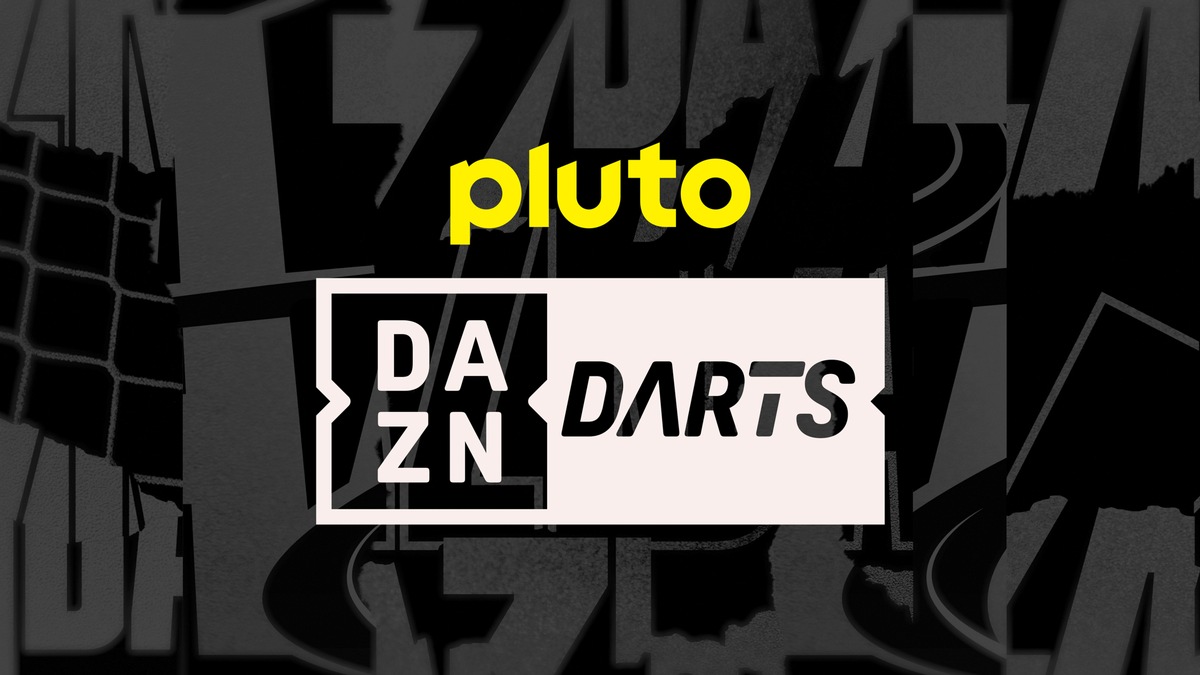 Darts-Spektakel im Januar: Pluto TV bringt die besten Darts-Turniere live mit DAZN Darts X Pluto TV