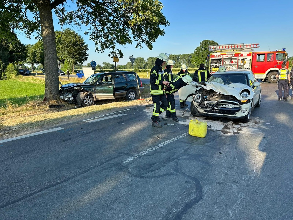 FW Sonsbeck: Zwei Einsätze durch auslaufende Betriebsmittel