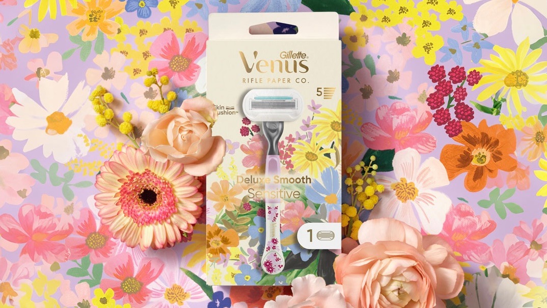 Blütenzarte Haut: die neue Special Edition von Gillette Venus und Rifle Paper Co.