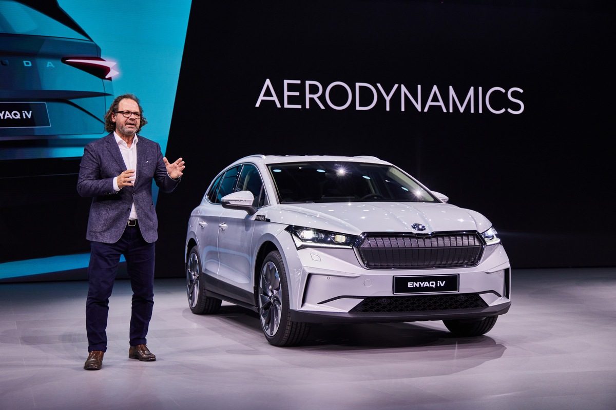 Die Weltpremiere des neuen SKODA ENYAQ iV in Bildern