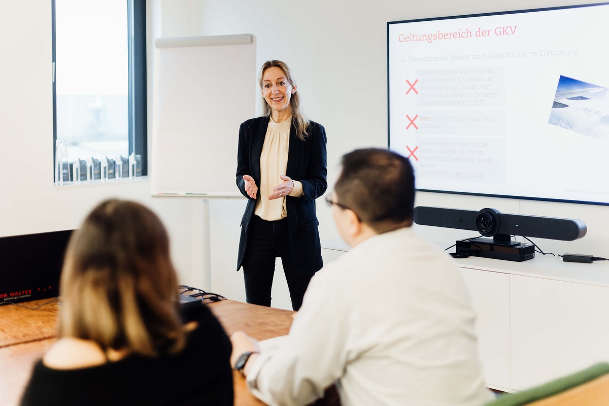 Neue DR-WALTER Academy garantiert optimale Weiterbildung und Qualifizierung in der Beratung zur Absicherung von Menschen im Ausland