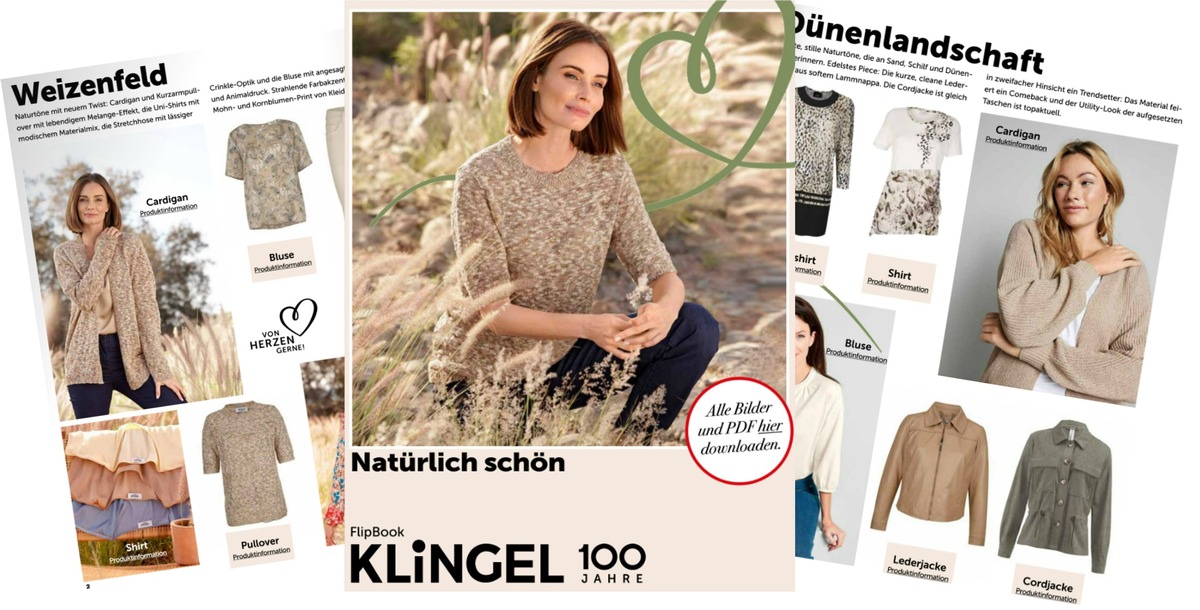 Natürlich schöne Looks von KLiNGEL