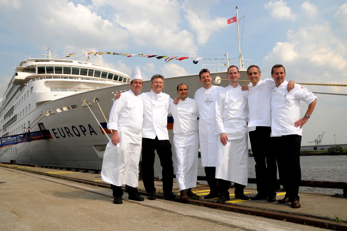 Thomas Martin erhält &quot;Großen Gourmet Preis Hamburg 2008&quot;  an Bord der EUROPA