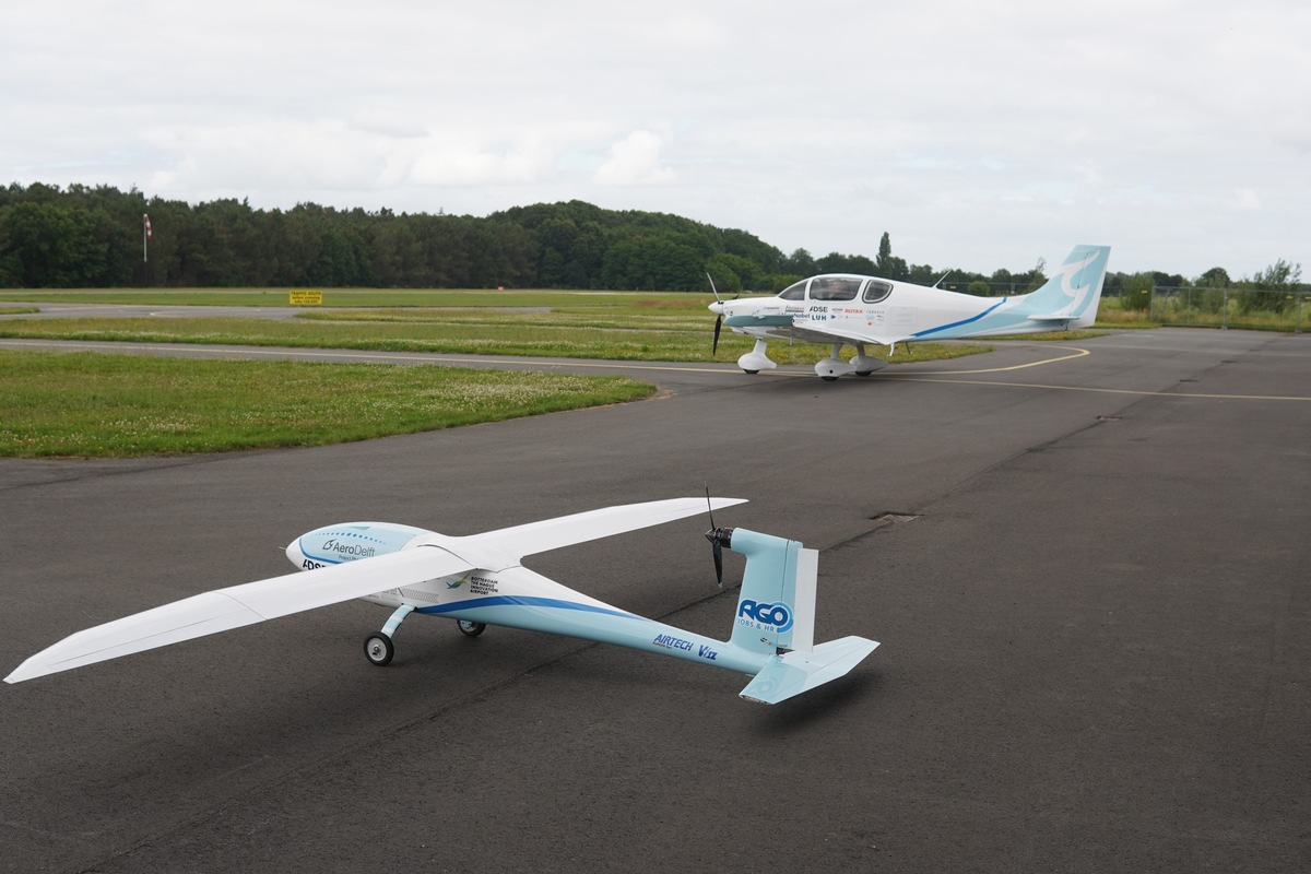 KLM en collaboration avec AeroDelft - la conception d’un avion à hydrogène