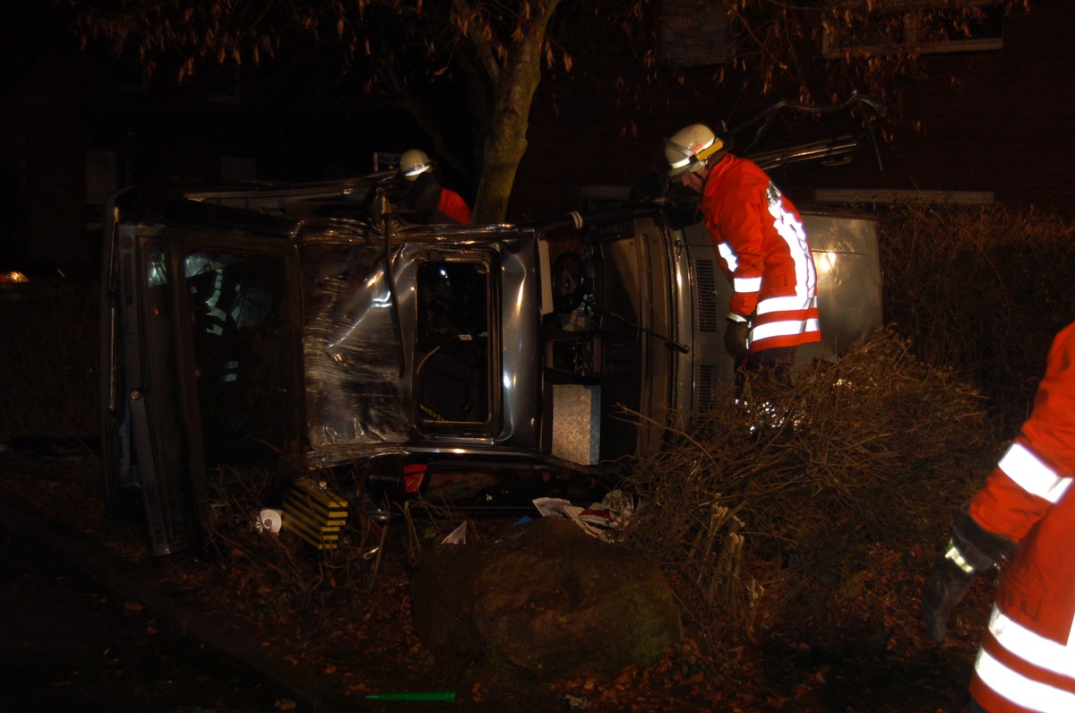 POL-STH: Schwerer Verkehrsunfall in Wölpinghausen