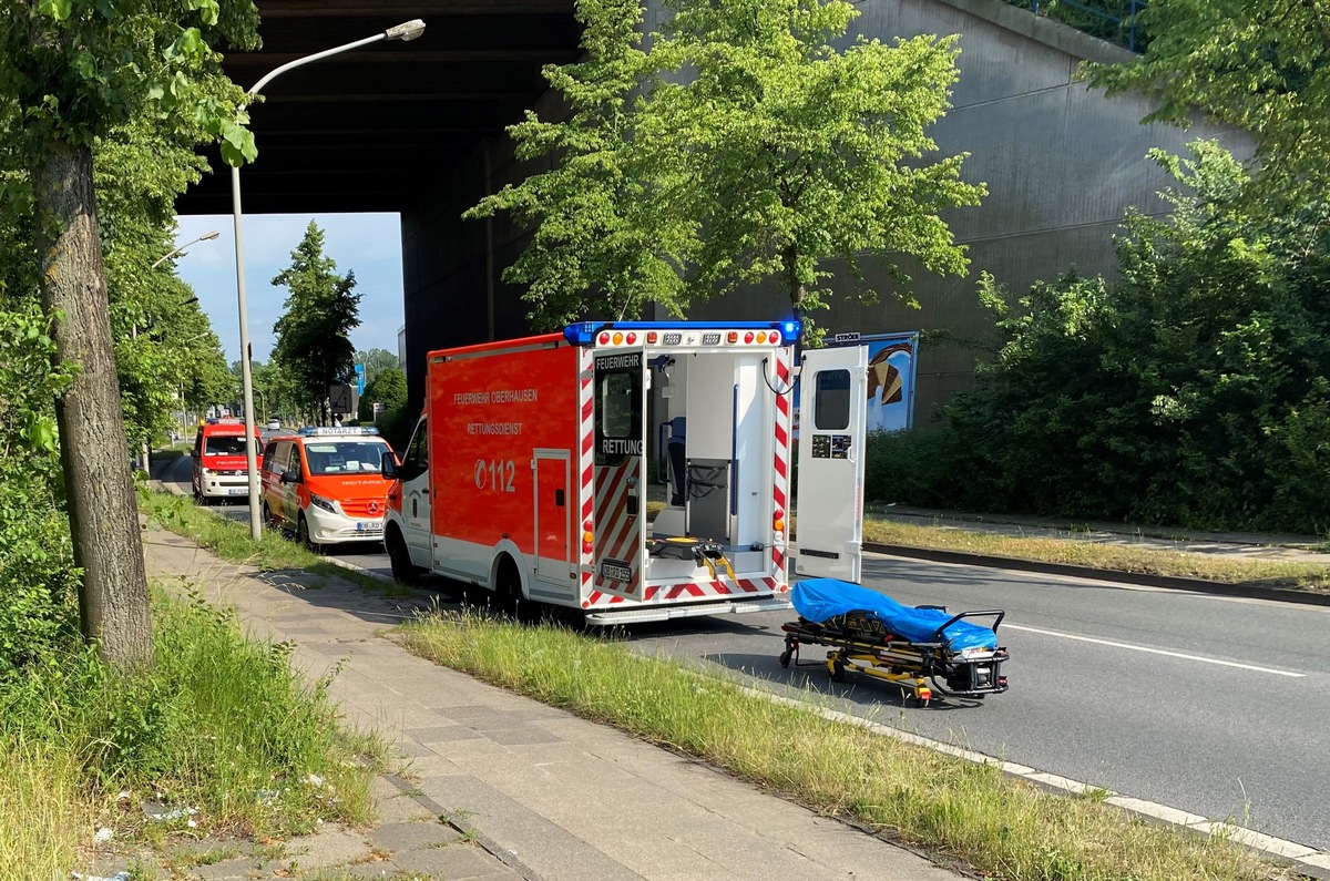 FW-OB: Rettung mit Spezialfahrzeug