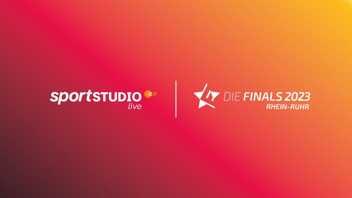 Auftakt der &quot;Finals 2023&quot; bei &quot;sportstudio live&quot; im ZDF